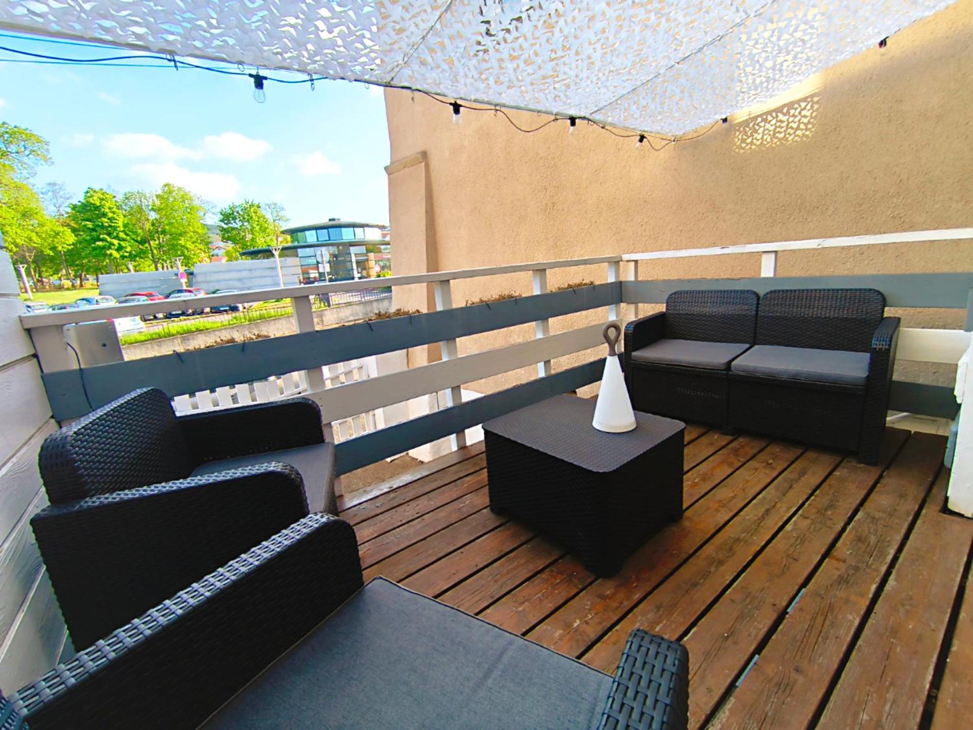 Апартаменты Duplex Avec Terrasse Lempdes Экстерьер фото
